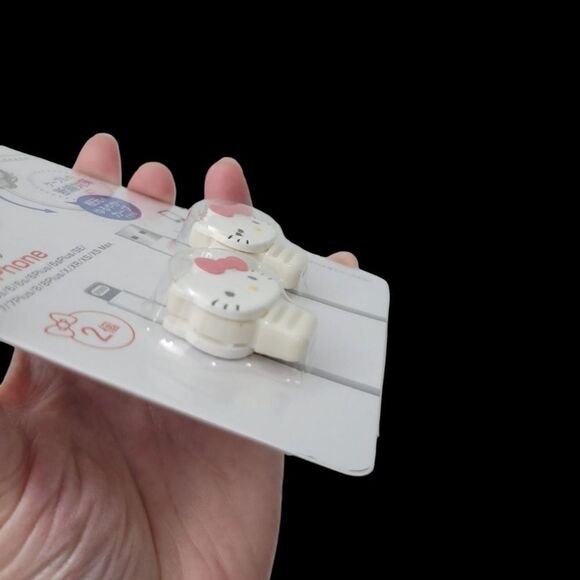 Brand New Japan Sanrio Hello Kitty Iphone Cable Protector - Picture 4 of 6